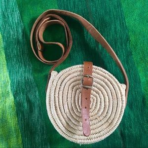 Brand new Raffia Purse